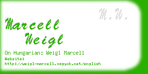 marcell weigl business card